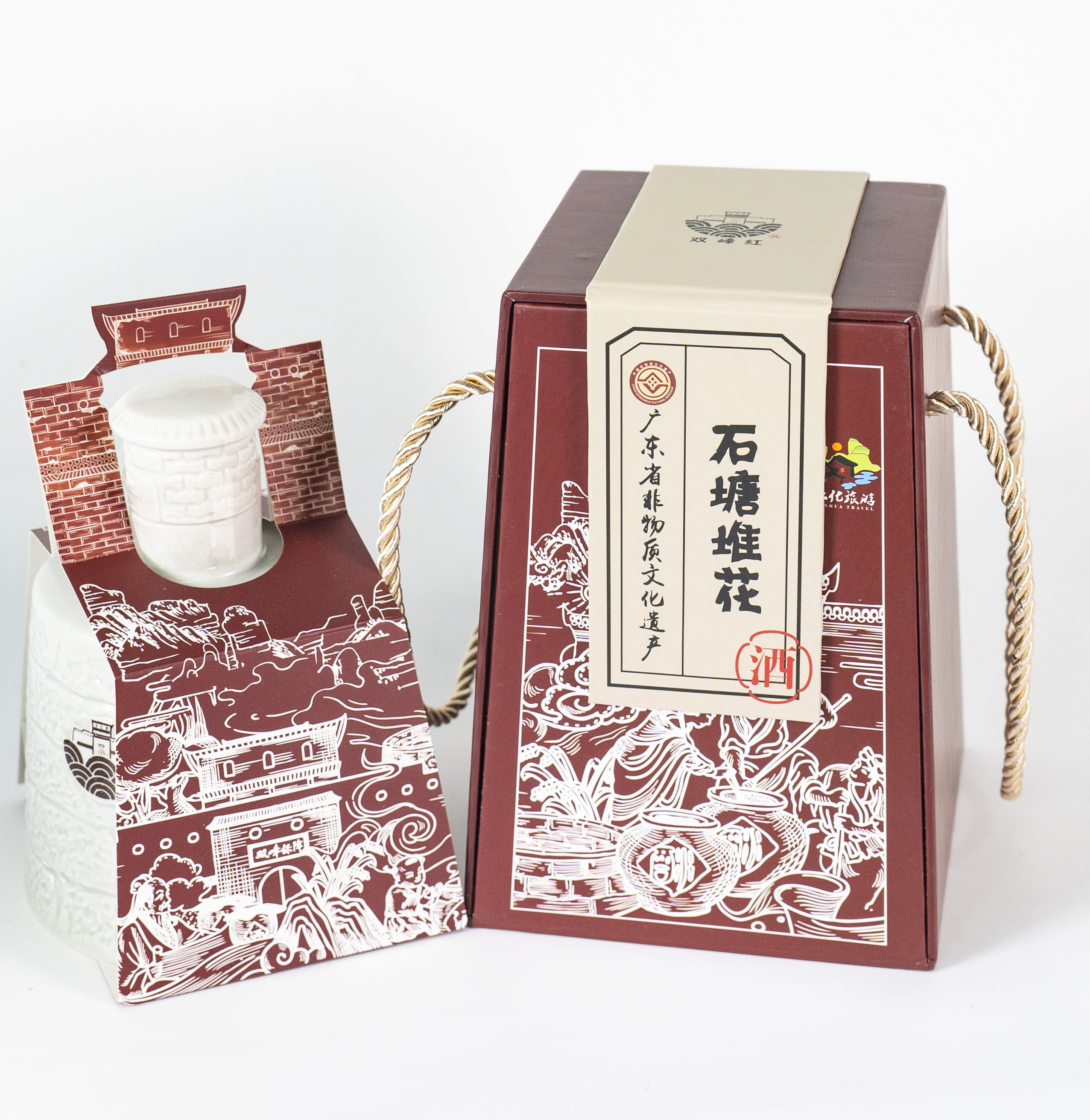 石塘堆花米酒500ml52度