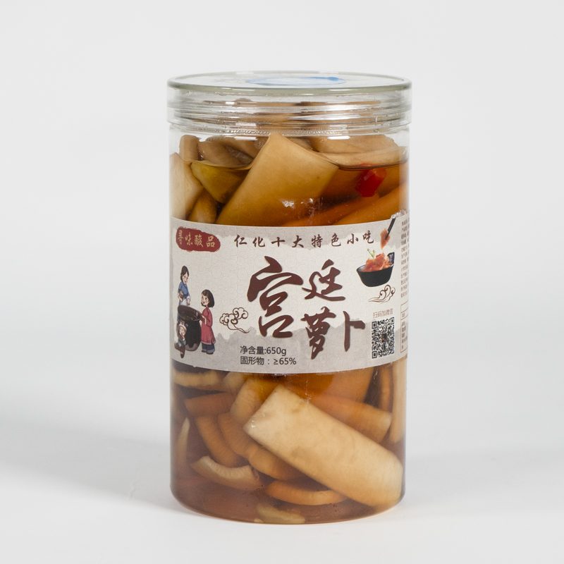 宫廷萝卜皮(陈醋味）650g
